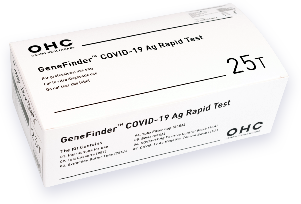 OSANG Healthcare GeneFinder COVID-19 Ag Rapid Test